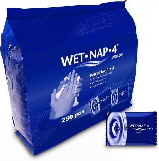 Wet Nap verfrissingsdoekjes 250 stuks